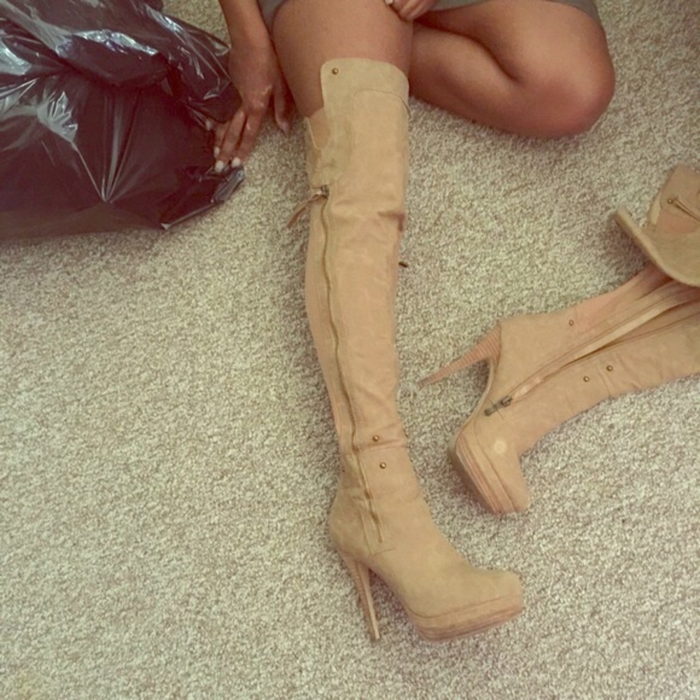 Thigh high boots